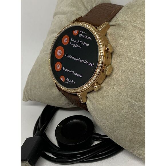 Fossil Gen 4 Authentic Digital Dial Smart Watch Custom Band FTW6011 ZA791 - Picture 3 of 12